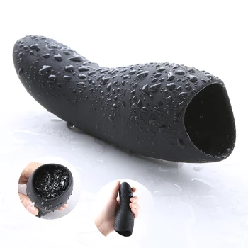 Automatic Male Masturbator Cup Black 10 Speed Vibrator Penis Delay Trainer Massager Glans Stimulate 18+ Adult Sex Toys For Men 5