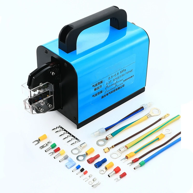 Energy-Saving Cylinder Portable Design Interchangeable Crimper Jaws 2.3T Pneumat