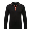 OECHSLI Sweater Wool 2025 New Men's Long sleeved is Soft fashion stripe color matching comfortable Suitable for gentleman M-5XL 3