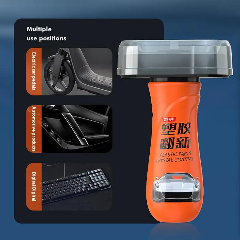 

Car Coating Auto Trim Spray High Gloss Paint Protection Car Trim Restorer Quick Hydrophobic Ceramic Trim Coating Car Accessories