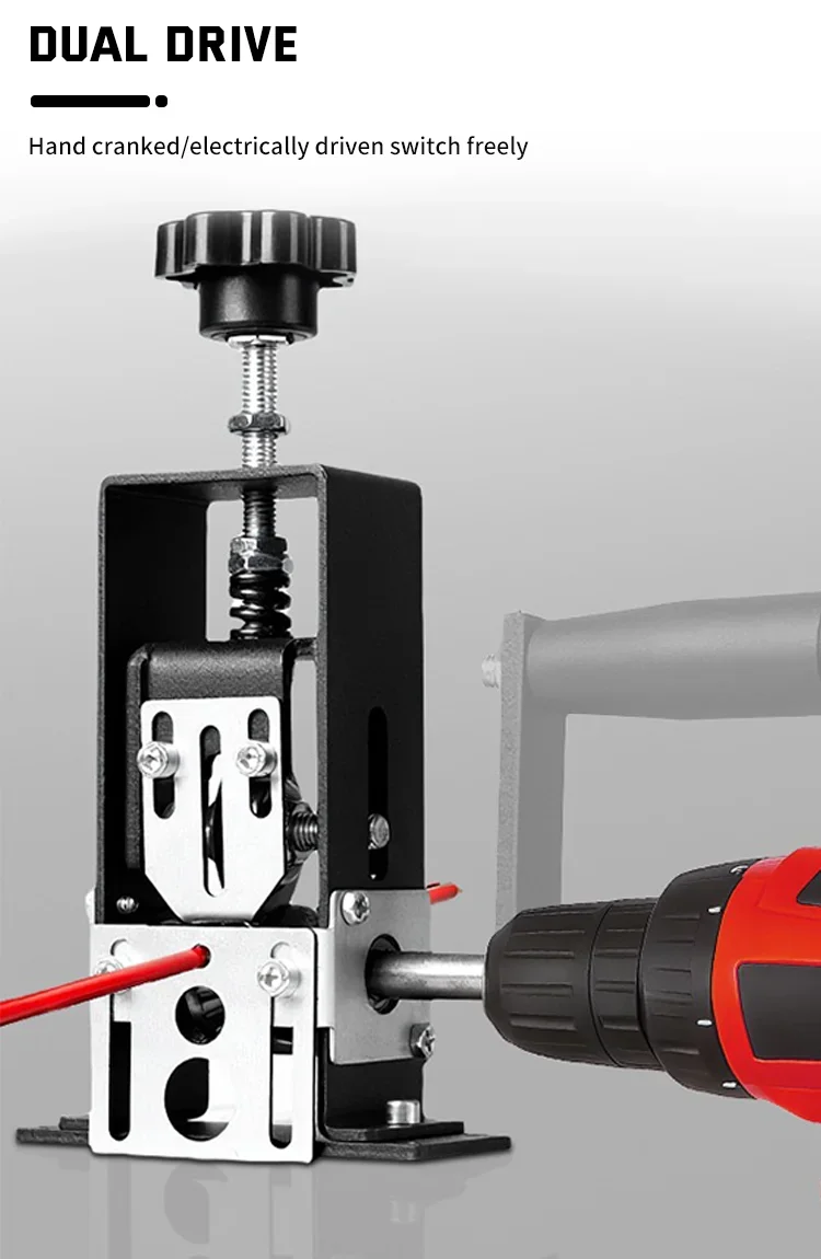 New 1-25mm Manual Wire Stripper Machine Scrap Copper Wire Stripping Machine Dril