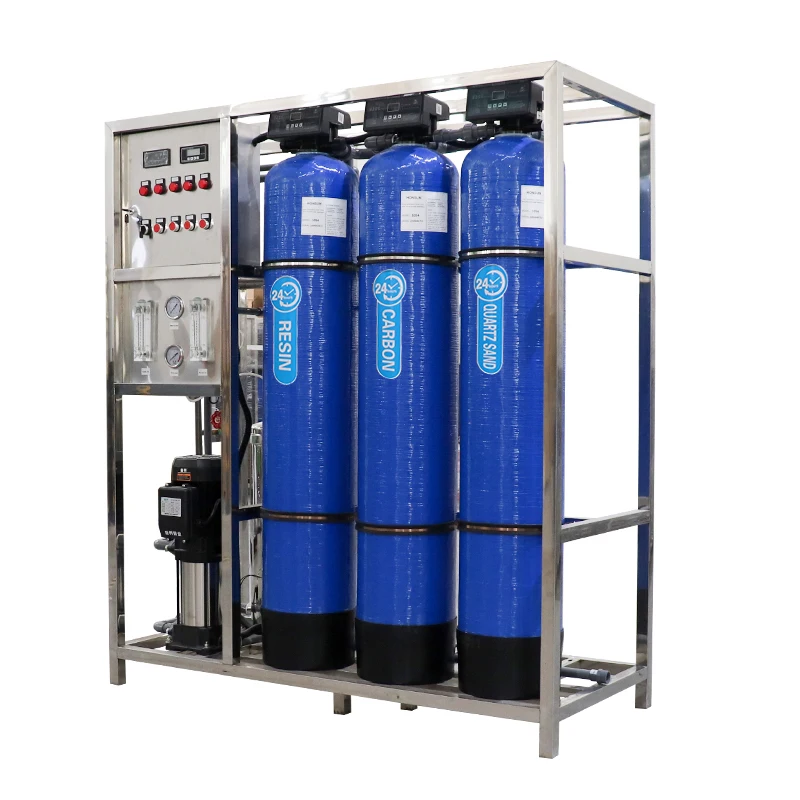 GY250-13Y4040-A02 250lph Small Factory Water Treatment Machinery Groundwater Well Water Reverse Osmosis Filter System