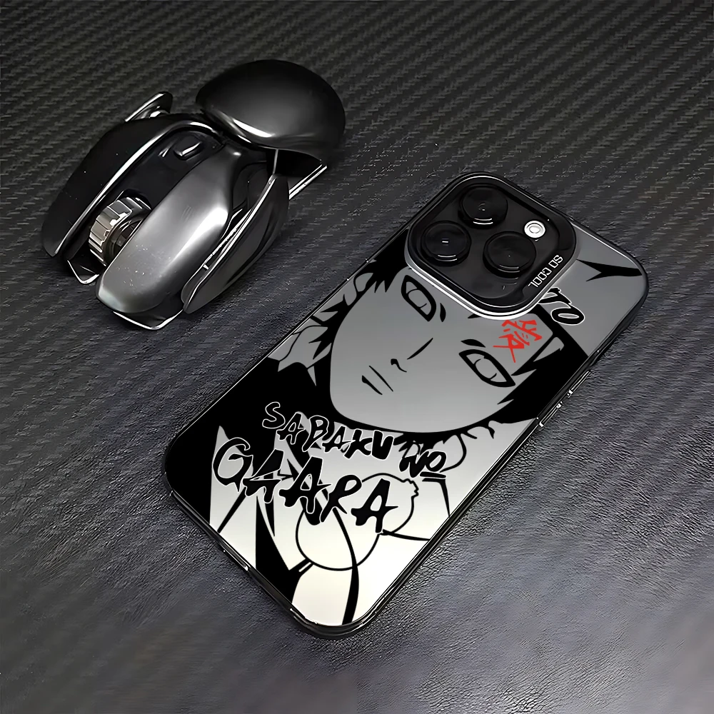 thumbnail image 1 of Funda de teléfono para iPhone 15 14 13 12 11 Pro Max X XR XSMAX 8 Plus Anime Cool-N-Narutos caramelo mate cubierta trasera a prueba de golpes, 1 of 5