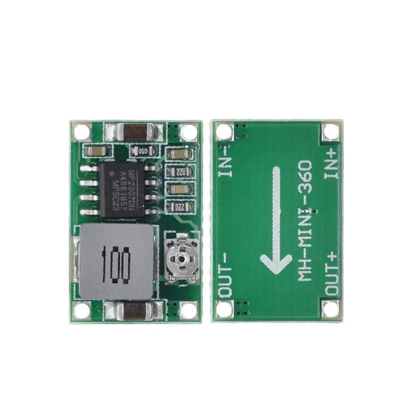 Mini 360 2A Dc/Dc Convertitore Buck Step Down Modulo Di Alimentazione 4.75V-23V A 1V-17V Lm2596