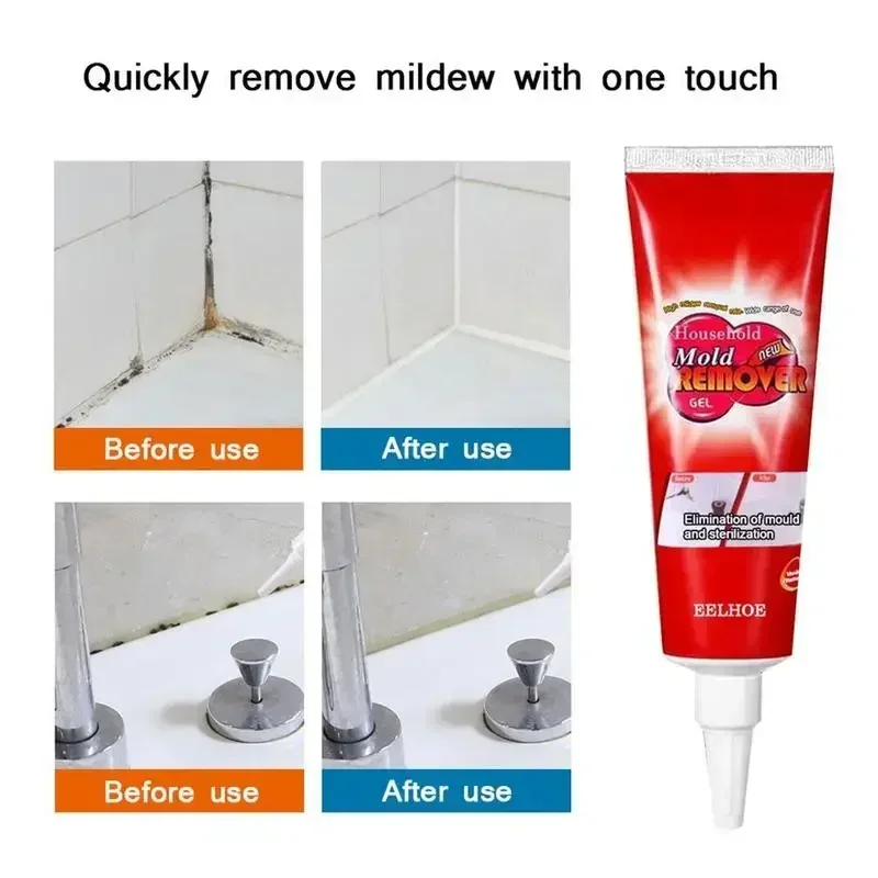 20g Mold Remover Gel Mildew Mold Remover for Ceramic Tile To Mold Mildew Cleaner Wall Mould Removal Ceramic Tile