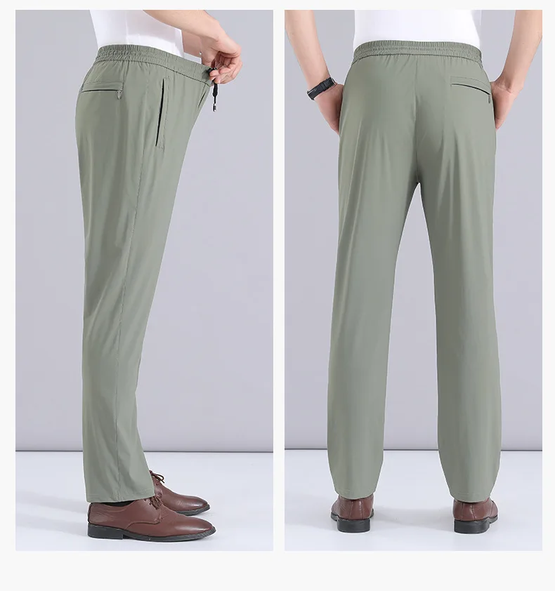 Summer Men's Casual Trouser Thin Men's Clothing Fashion Pants Man Outdoors Sweatpants Streetwear Male Clothes Sportswear Cool