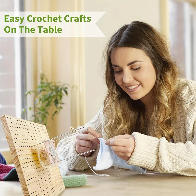 Wooden Crochet Block Plate Granny Square Blocking Board Block Plate for Crochet Weaving Blocking Boards for Crocheting Knitting 4 S70aecd73c8044ad89d4944b81713aba3J