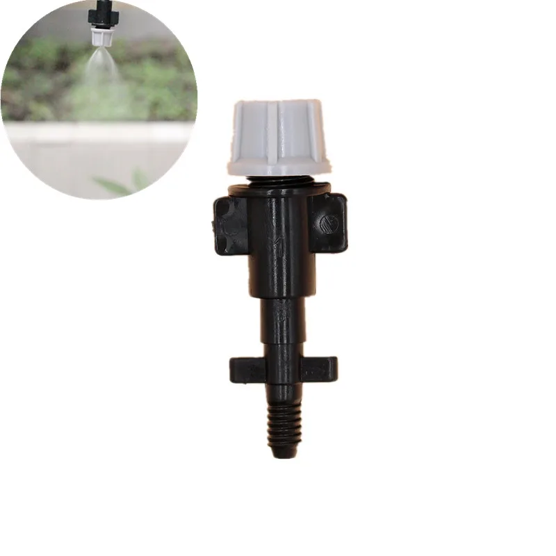 

20pcs Atomizing Micro Nozzle With 4.8mm Thread Watering Cooling Spray Sprinkler Irrigation Agricultural Micro Drip Fittings