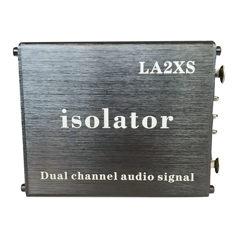 

LA2XS Audio Isolator Noise Reduction Filter Eliminates Current Noise Dual-Channel 6.5 XLR Mixer Audio Isolator