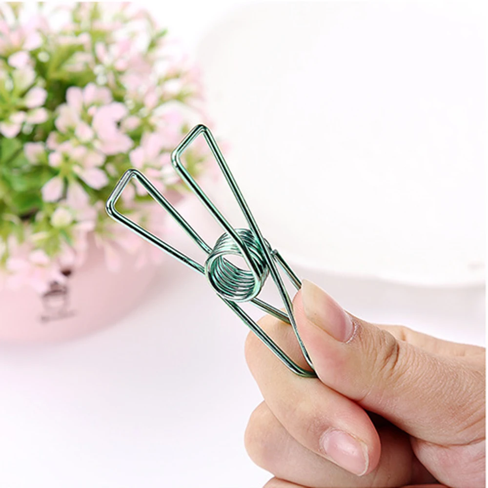  Clips Hollow Wire Clip Sealing Small Clip Clothes