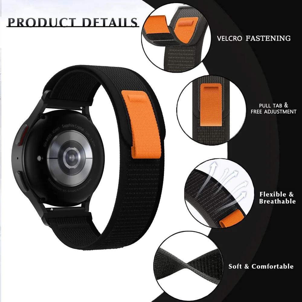 Phone Samsung Gear S3 Xiaomi Redmi Note Nylon Band For Samsung