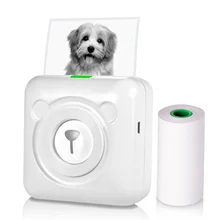 

PeriPage Mini Portable Thermal Printer Paper Photo Pocket Thermal Printer 58 mm Printing Wireless Bluetooth Compatible Printers