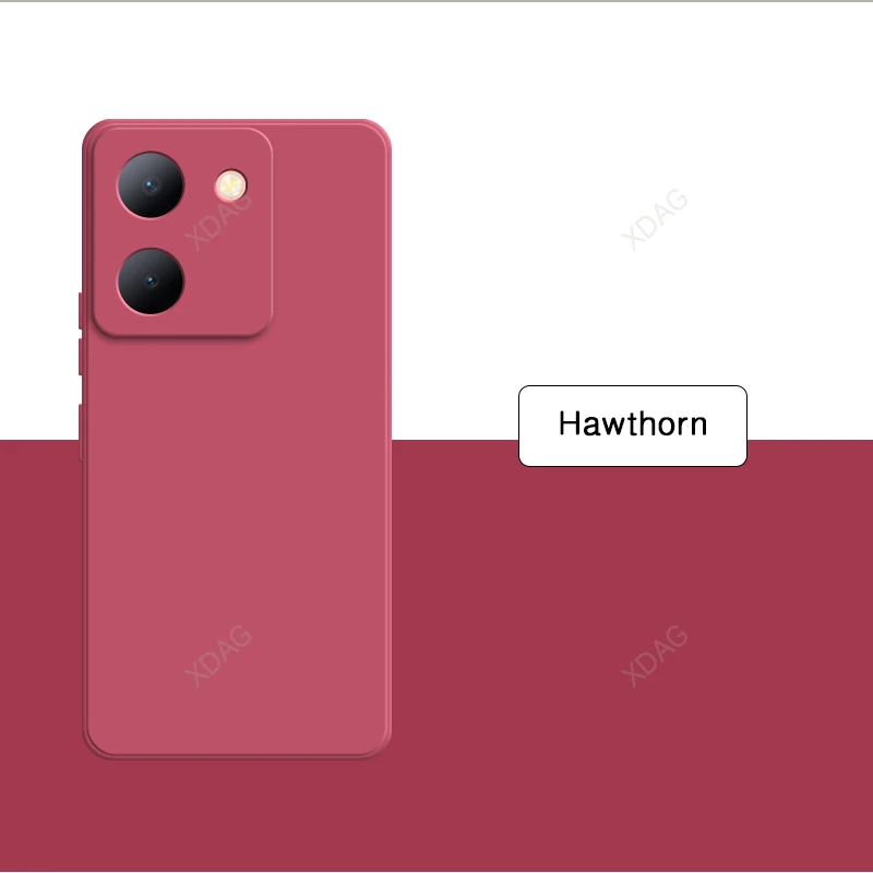 Luxury Shockproof Liquid Silicone Back Cover with Camera Protection