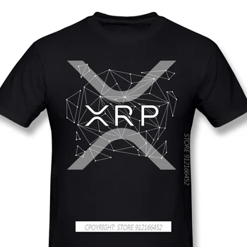 XRP 리플 코인 암호화 통화 2021, 인기 있는 신상 티셔츠, 리플 암호화 특대 코튼 셔츠, 성인용 남성용 티셔츠