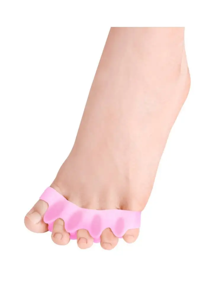 Toe Separators Corrector Protector 1Pair Silicone Gel Thumb Valgus