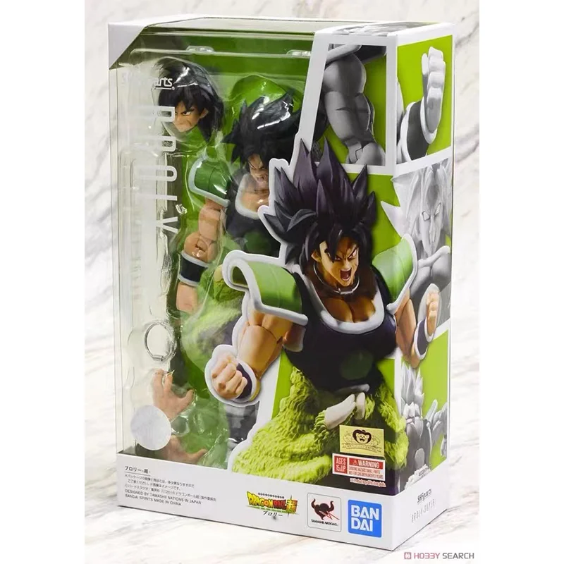 

Оригинальные игрушки BANDAI S.H. Фигуртс Broly Super Dragon Ball