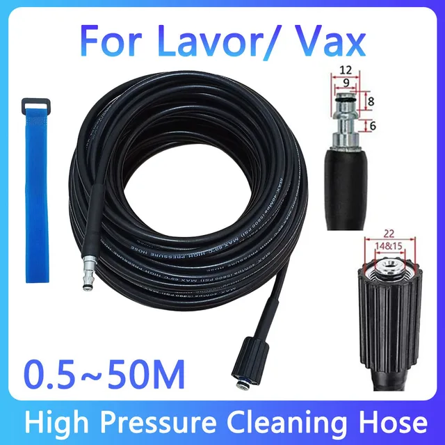 M22-14ท่อเครื่องซักผ้าแรงดันสูง0.5-50ม. & 15ท่อสำหรับ lav/vax ท่อทำความสะอาดท่อล้างรถ 1