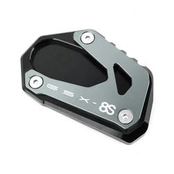 Motorcycle Accessories Side Stand Enlarger Extension Kickstand Enhancer (GSX8S Titanium)