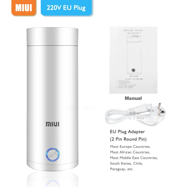 XIAOMI Mijia MIUI Portable Electric Kettle Thermal Cup Coffee