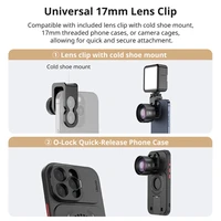 Ulanzi Universal Mobile Lens 75mm Macro/8mm Fisheye/16mm Wide-Angle/60mm Telephoto Phone Lens for Photography Videography - Image 3