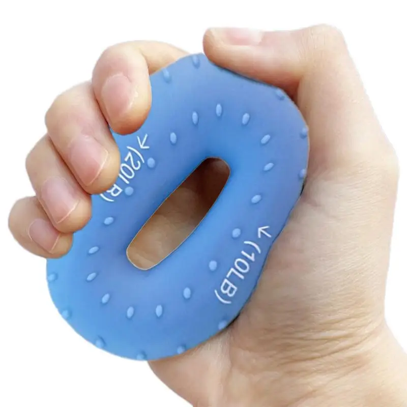 Hand Grip Strengthener Finger Grip Ring Hand Trainer For Finger Strength Training Rehabilitation And Relaxation