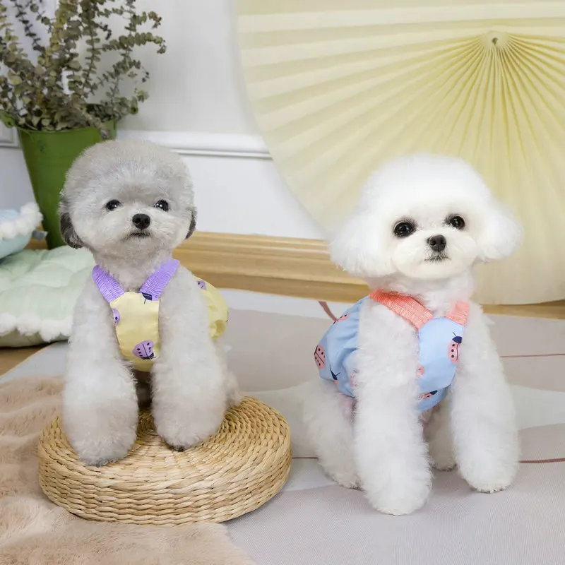 Dog Spring and Summer Clothes Cat Clothes Pet Spider Suspender Skirt