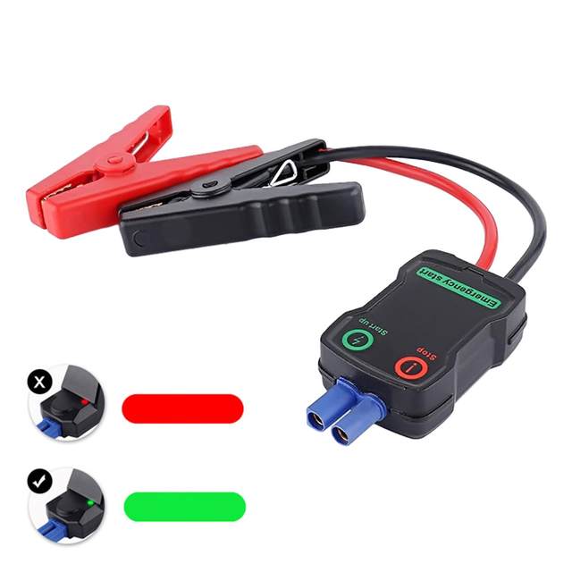 Generic Jump Starter Cable Clamp Replacement Automotive Emergency Booster Clamp Cables Car Jump Starter for Travel Trailer