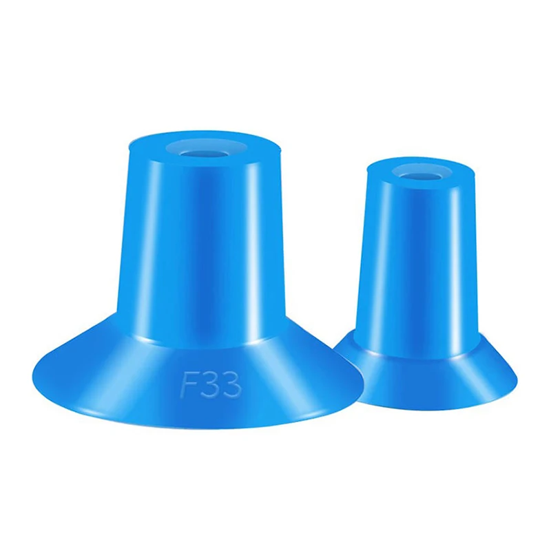Industrial Vacuum Suction Cup – PIAB Film Bag Opening Sucker, Strong Silicone/Nitrile For Automation, 5PCS Set (F33)