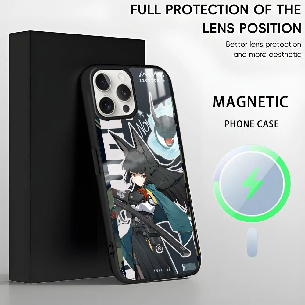 Miyabi Hoshimi Magnetic Magsafe Wireless Charging Phone Case