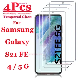 Premium 99D Tempered Glass Screen Protector for Smartphones, Multiple Pack Options (For Galaxy S21FE)