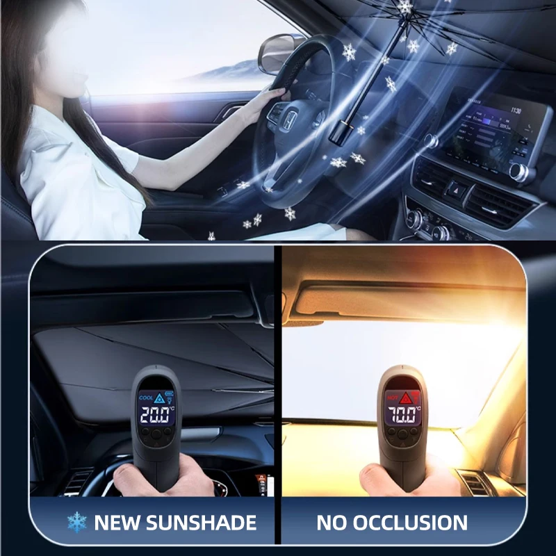 Car Windshield Sun Shade Blocks UV Rays, for HAVAL Jolion with Reflective Umbrella, Jolion Accessories
