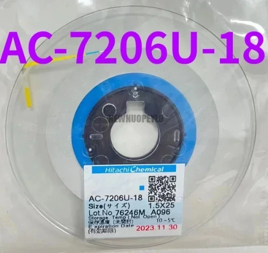 

LCD anisotropic conductive ACF film: 1pcsAC-2056R 2.0X50 2pcs 7206 1.5X25