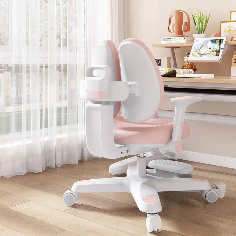 新しいデザインの調節可能な子供用デスク人間工学に基づいた子供用学習机と椅子