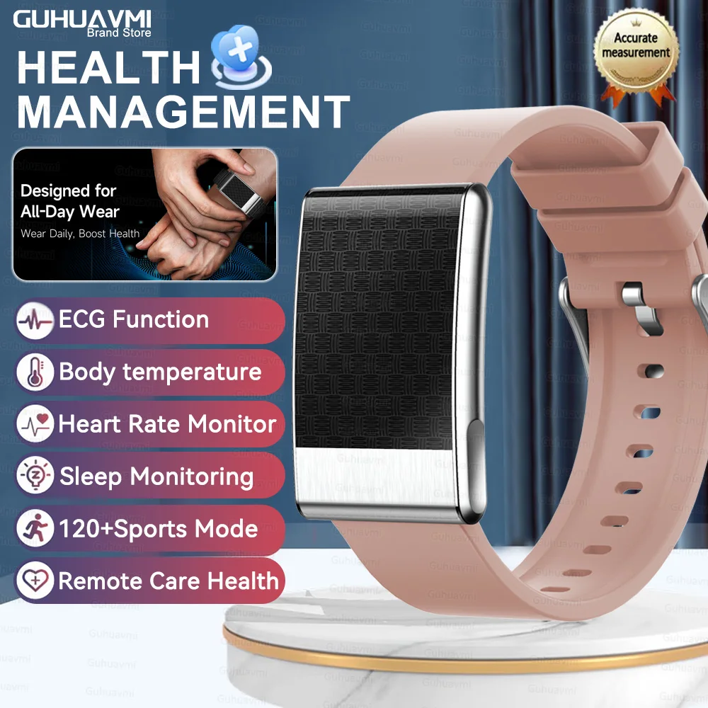 Health Check Smart Bracelet No Screen One Click ECG Uric thumbnail 10