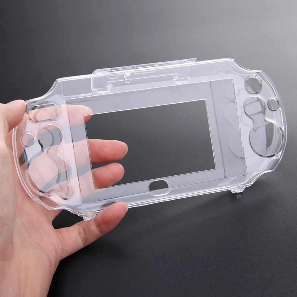 Clear Crystal Protective Case Hard Guard Shell Slim Gaming Transparent ...