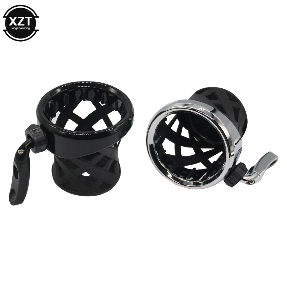 Motorcycle Handlebar Cup Holder Drink Mounted For Harley Dyna Softail