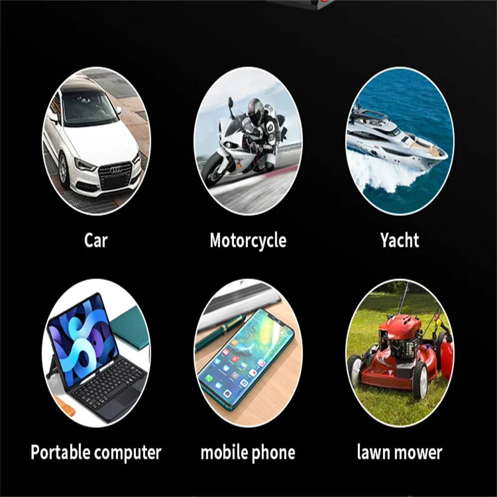 4 In 1 2000A Jump Starter Power Bank 16000mAh 150PSI Air Compressor Tire Pump Portable Charger Car Booster Starting Device