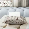 Household Christmas peripheral fabric tissues box car tissue holder tissue cover box textile storage tissue bag  dispenser 6
