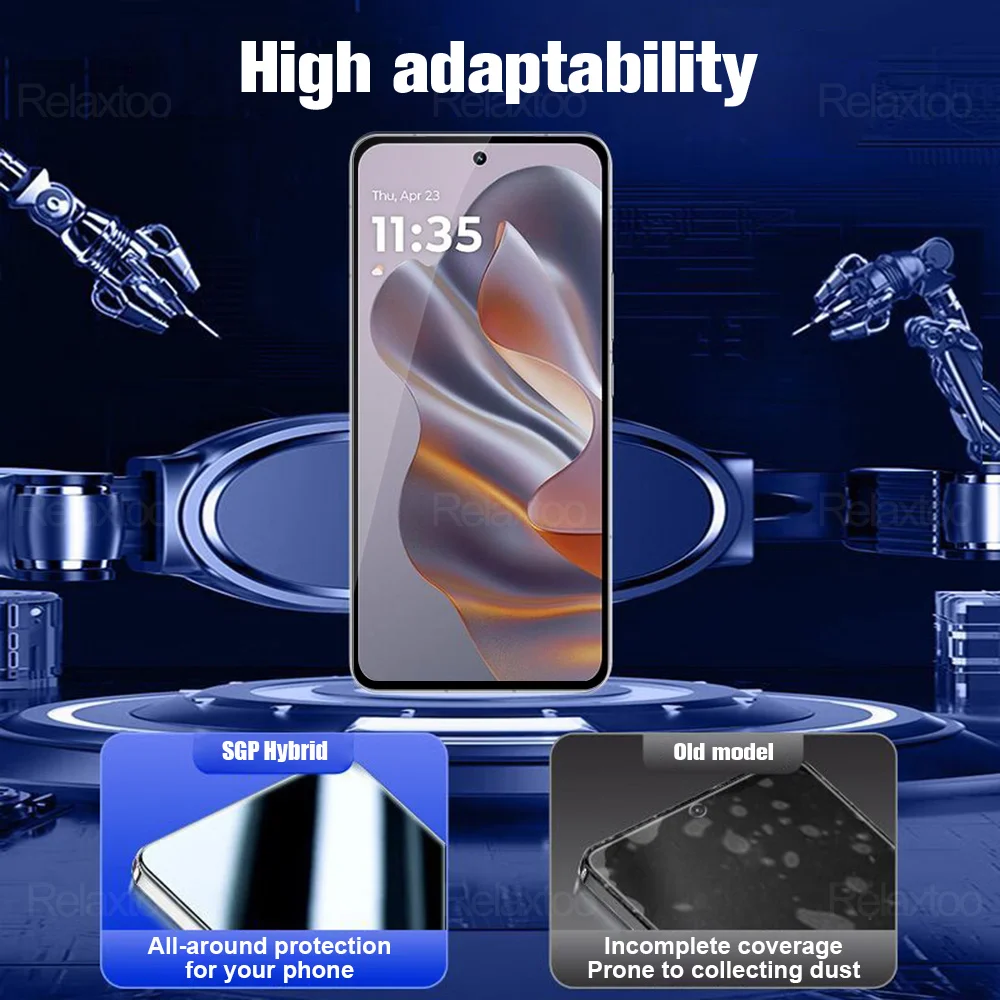 4-Pack Tempered Glass Screen Protector for Motorola Edge Neo - HD Clarity Film Cover