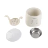 Egg Boiler Egg Poacher Electric Egg Cooker 6 Functions Hard Boiled Egg Cooker Poacher with Auto Shut Off Feature Steaming Bowl 2