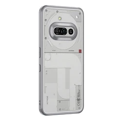 Crystal Clear Shockproof Hard PC Case with Camera Protection for Nothing Phone (3a) Pro (Grey)