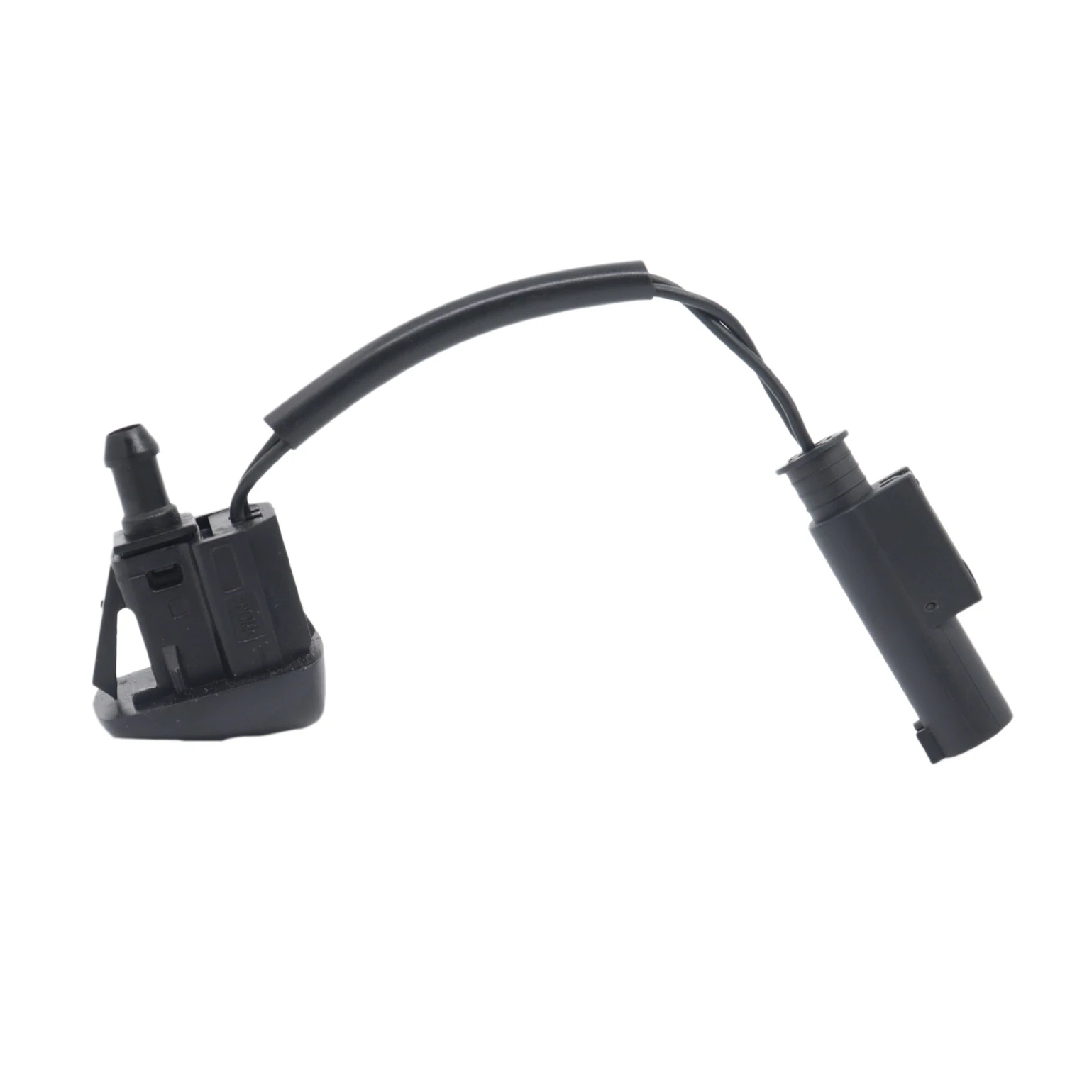 

61667046060 Front Black Windshield Wiper Spray Jet Washer Nozzle for BMW E60 525I 530I M5 2004-2010