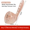 Resin Gua Sha Massage Tool Scraping Lymphatic Drainage Massager Manual Full Body Relief for Neck Legs Belly & Back 5