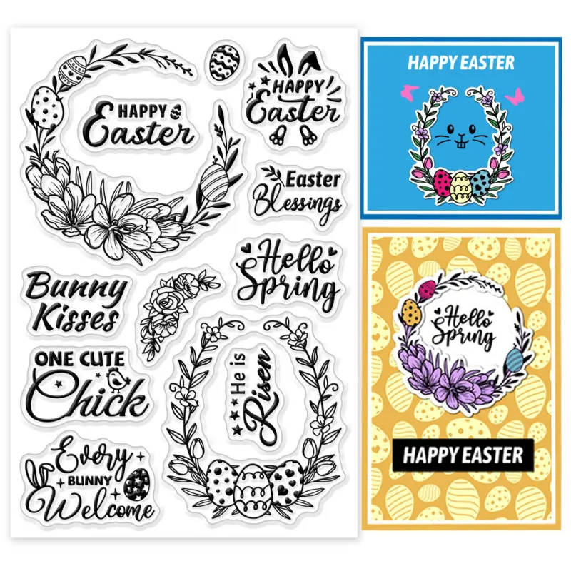Timbro Trasparente Per Scrapbooking Welcome To Joyful - Foglio 11x16 Cm Per Biglietti E Decorazioni Creative