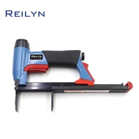 Agrafeuse pneumatique pour tissus d'ameublement Reilyn 22GA 7116 – 466, cloueur pneumatique pour cadre avec 2000 clous à couronne 2