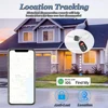 Long Distance Smart Tag GPS Tracker for Air Tag Key Finder Pet Wallet Bike Anti-lost Alarm Mini Locator Works with Find My iOS 4