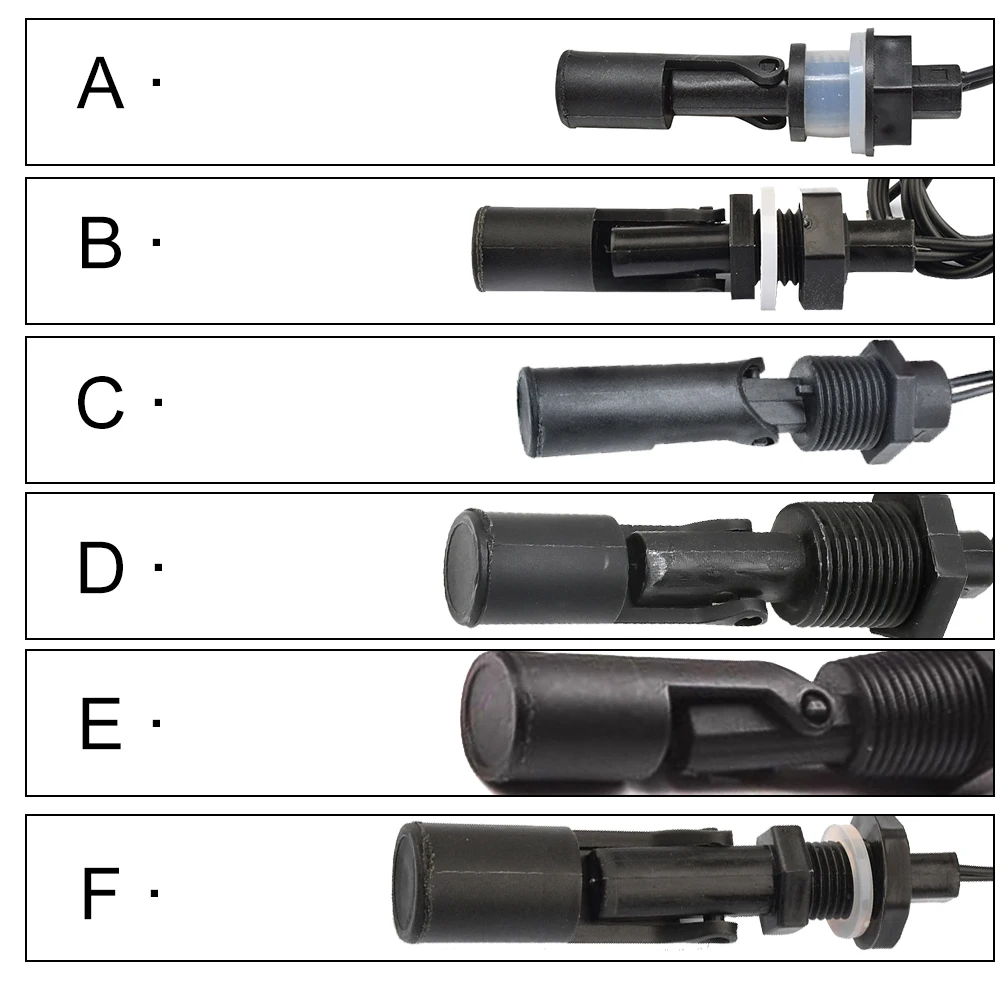 Interruttore Del Sensore A Galleggiante Orizzontale Montaggio Laterale Regolatore Del Sensore Del Livello Dell'Acqua Liquida Interruttore Automatico D