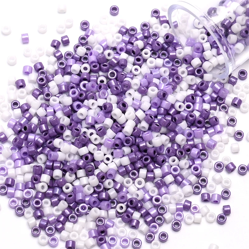 1200pcs Japanese Glass Seed Beads Lot 2mm Uniform DIY Jewelry Making Small  Craft