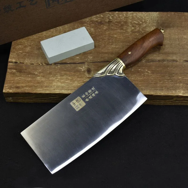 

Manual slicing knife Longquan household stainless steel kitchen knife sharp chef knife commercial 5Cr15MOV steel