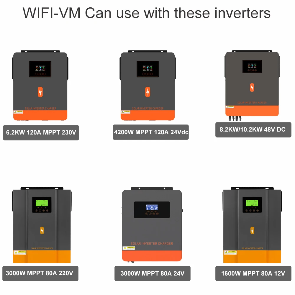 Wireless WIFI Module Device with RS232 Port Remote Monitoring for Off-Grid Solar